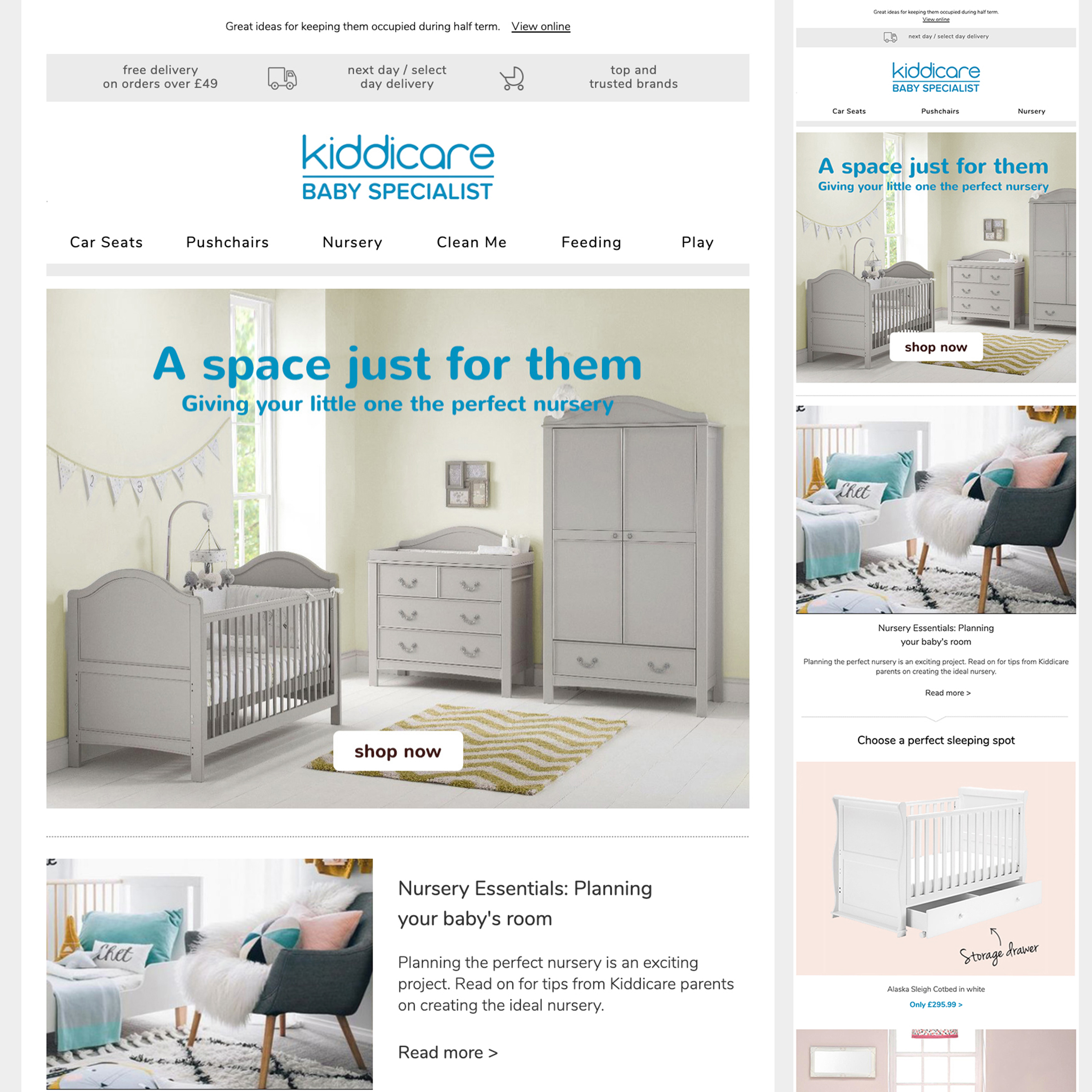 Kiddicare Email