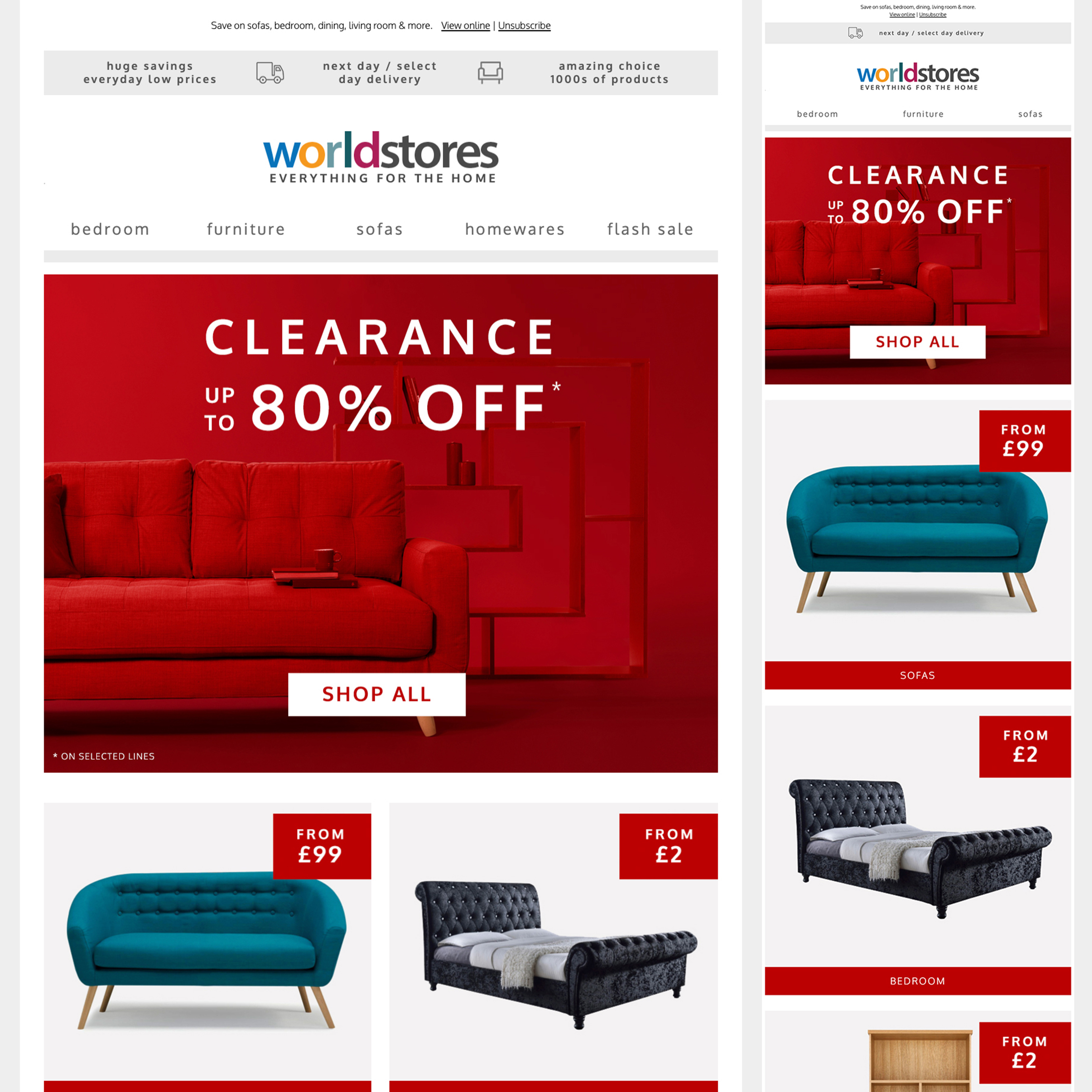 Worldstores Email