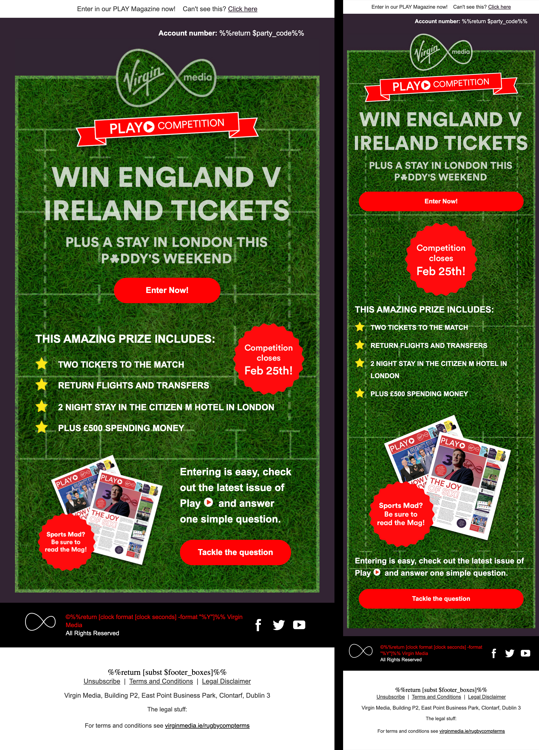 Virgin Media email